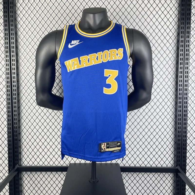 2023/24 Golden State Warriors Retro Chris Paul #3 Maglia Uomo
