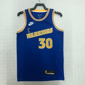 2023/24 Golden State Warriors Retro Stephen Curry #30 Herren Trikot