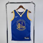 2023/24 Golden State Warriors V-Neck Blue Chris Paul #3 Men’s Jersey