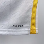 2023/24 Golden State Warriors V-Neck White Jonathan Kuminga #00 Men's Jersey