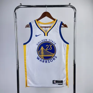 2023/24 Golden State Warriors V-hals wit Draymond Green #23 Heren Jersey