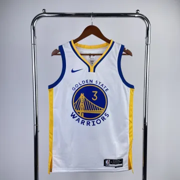 Golden State Warriors Herren-Trikot 2023/24, V-Ausschnitt, Weiß, Chris Paul #3