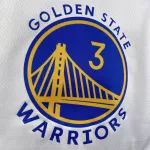 2023/24 Golden State Warriors V-Neck White Chris Paul #3 Men’s Jersey