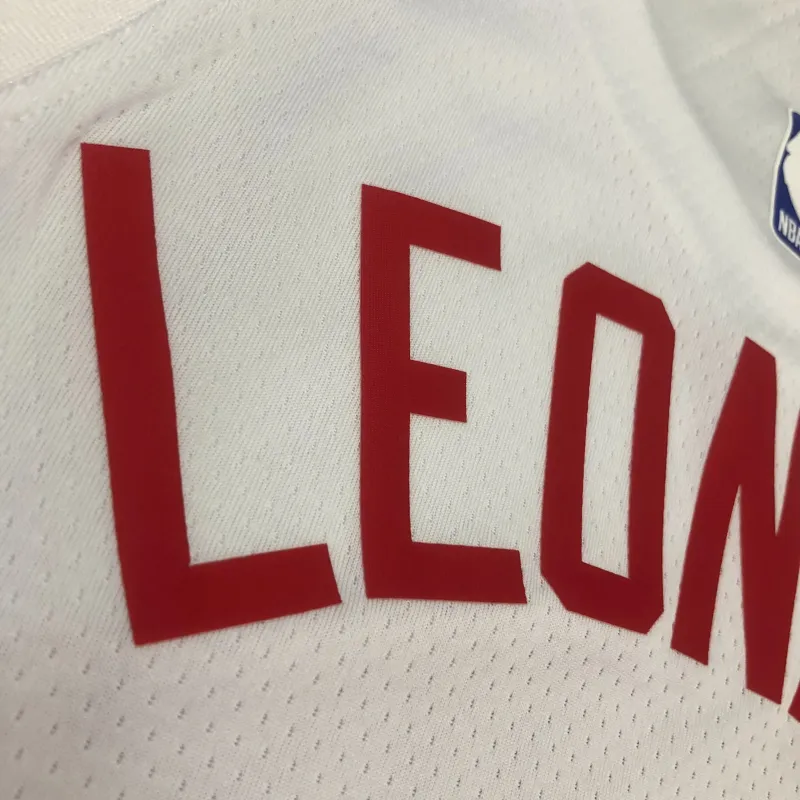 2023/24 Toronto Raptors Home White Kawhi Leonard #2 Jersey | NBA Swingman Jersey
