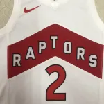 2023/24 Toronto Raptors Home White Kawhi Leonard #2 Jersey | NBA Swingman Jersey