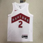 2023/24 Toronto Raptors Home White Kawhi Leonard #2 Jersey | NBA Swingman Jersey