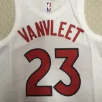 2023/24 Toronto Raptors Home White Fred VanVleet #23 Jersey | NBA Swingman Jersey