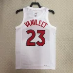 2023/24 Toronto Raptors Home White Fred VanVleet #23 Jersey | NBA Swingman Jersey