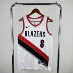 2023/24 Portland Trail Blazers Home White Deni Avdija #8 Jersey | NBA Swingman Jersey Camisa branca de casa dos Portland Trail Blazers 2023/24 de Deni Avdija #8 | Camisa Swingman da NBA