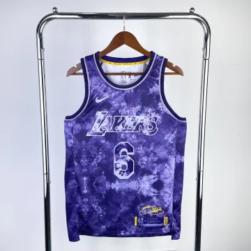 2023/24 Los Angeles Lakers Earned Edition LeBron James #6 Men's Jersey