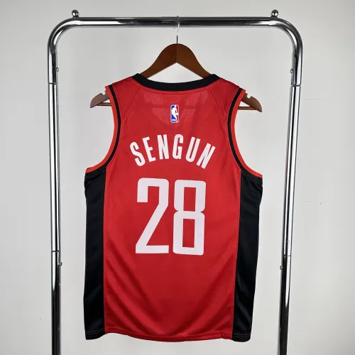 2023/24 Houston Rockets Alperen Sengun #28 Herren Trikot