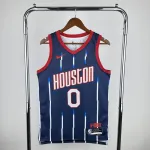 2023/24 Houston Rockets City Edition Russell Westbrook #0 Camisola para homem 2023/24 Houston Rockets City Edition Russell Westbrook #0 Camisola para homem