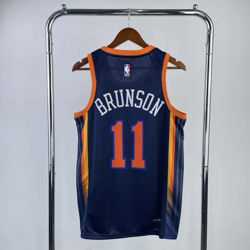 2023/24 New York Knicks Jordan Edition Jalen Brunson #11 Jersey | NBA Swingman Jersey