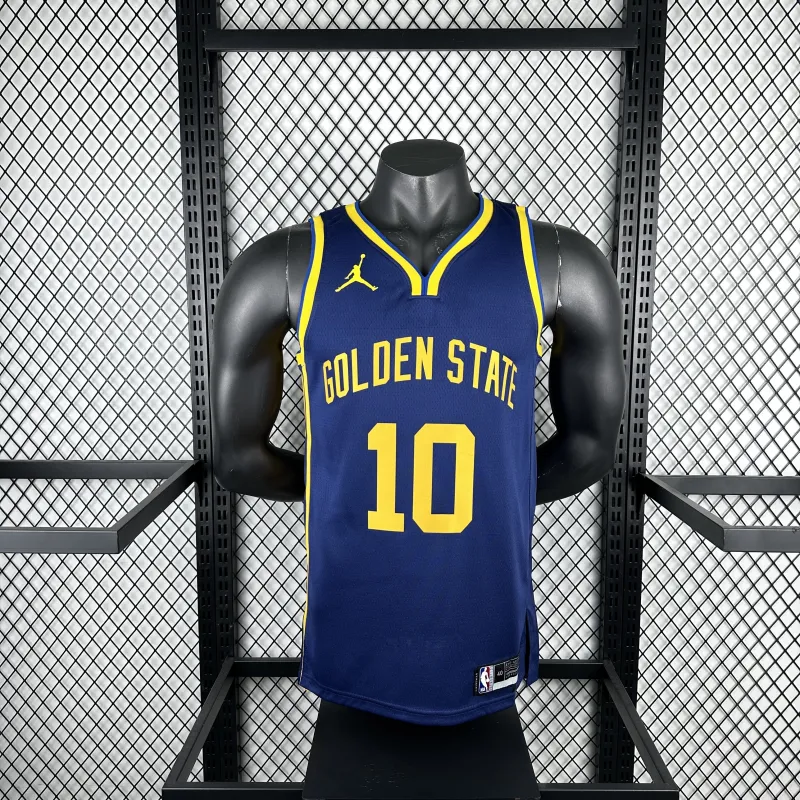 2023/24 Golden State Warriors Jordan Edition Buddy Hield #10 Men's Jersey