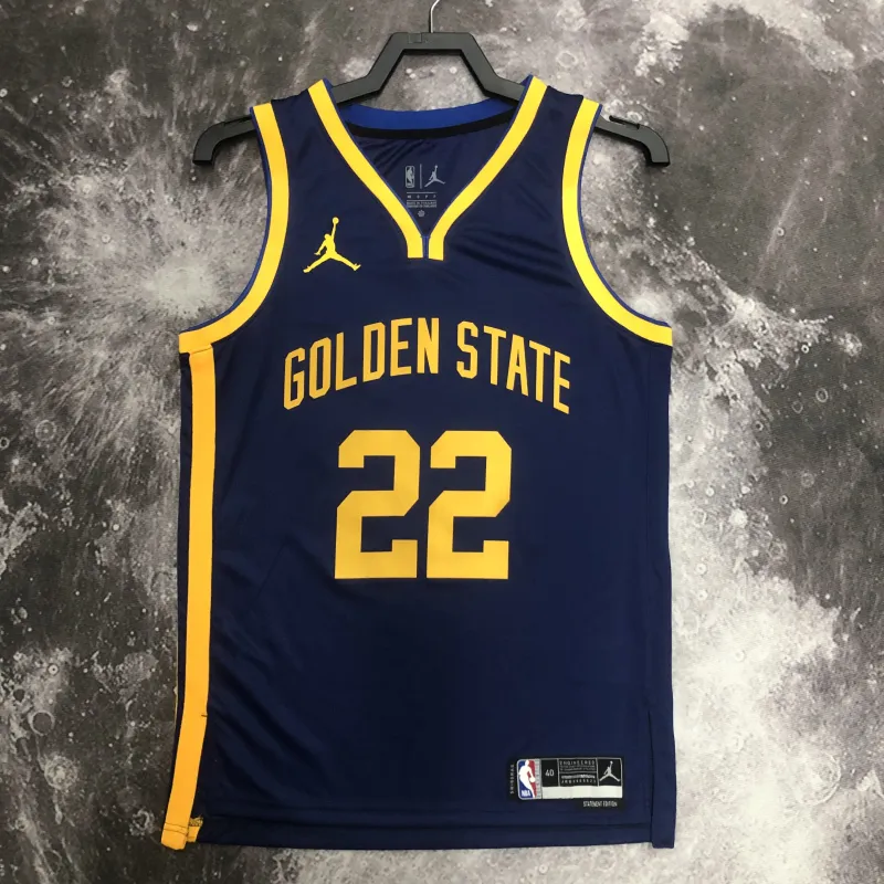 2023/24 Golden State Warriors Jordan Edition Andrew Wiggins #22 Men’s Jersey