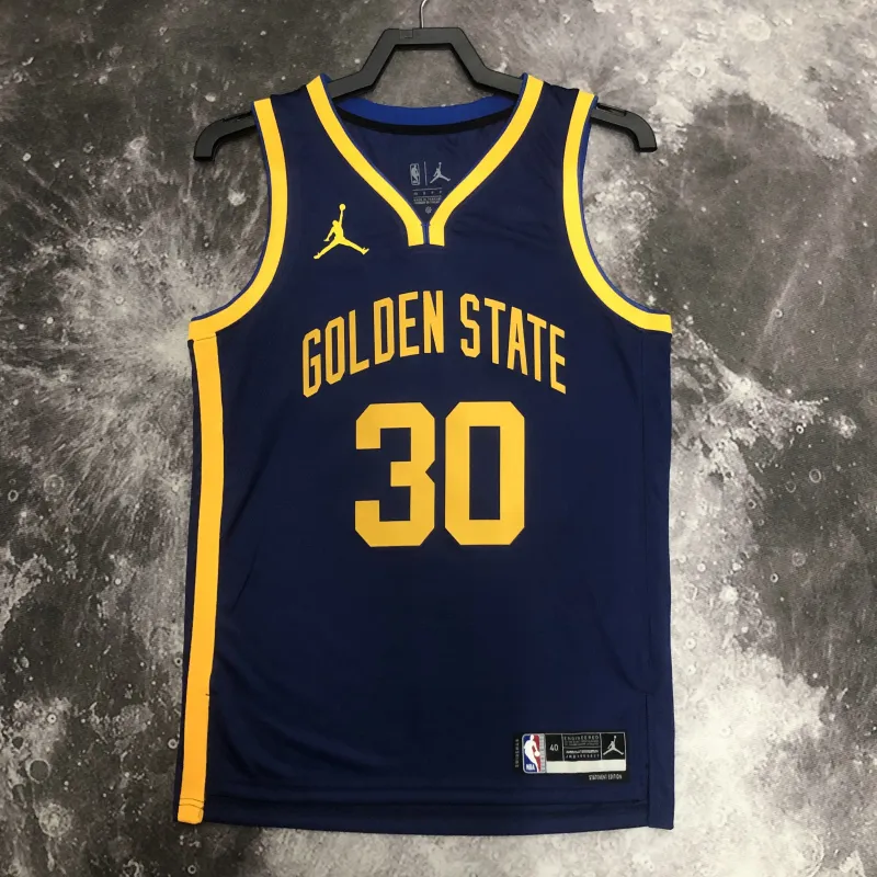 Maillot homme Stephen Curry #30 des Golden State Warriors, édition Jordan, saison 2023/24