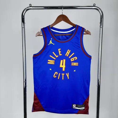 Maglia da uomo dei Denver Nuggets, edizione Jordan 2023/24, Russell Westbrook #4