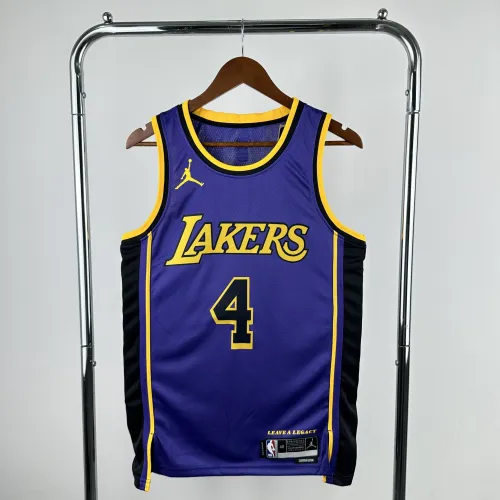 Camisa masculina Dalton Knecht #4 edição Jordan do Los Angeles Lakers 2023/24