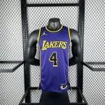 2023/24 Los Angeles Lakers Jordan Edition Dalton Knecht #4 Men's Jersey