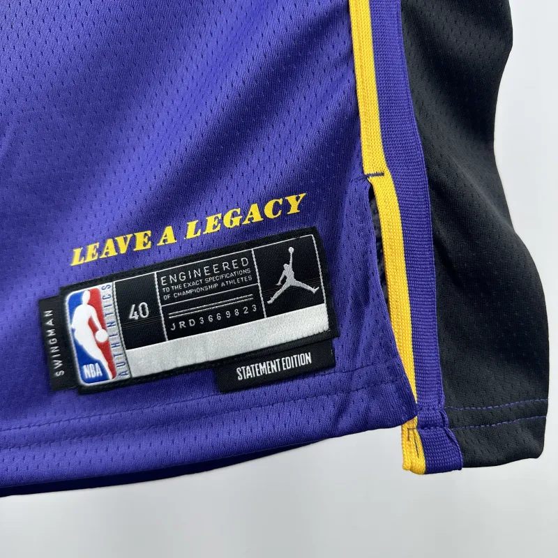 2023/24 Los Angeles Lakers Jordan Edition Dalton Knecht #4 Men's Jersey