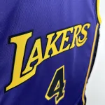 2023/24 Los Angeles Lakers Jordan Edition Dalton Knecht #4 Men's Jersey