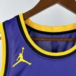 2023/24 Los Angeles Lakers Jordan Edition Dalton Knecht #4 Men's Jersey