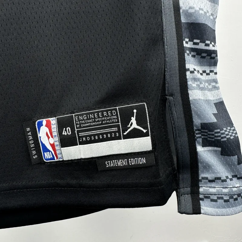 2023/24 San Antonio Spurs Jordan Edition Keldon Johnson #4 Jersey | NBA Swingman Jersey