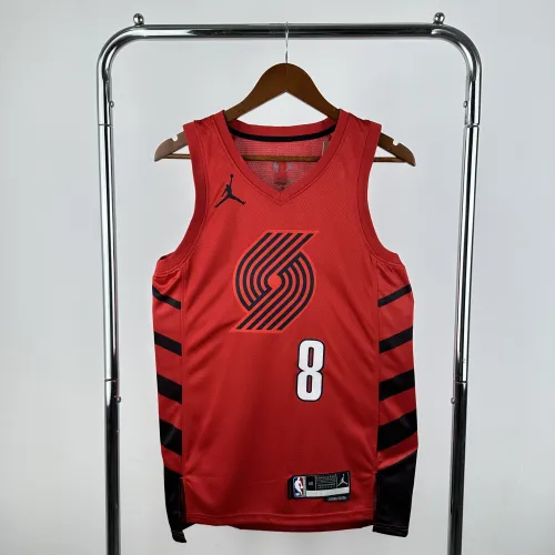 2023/24 Portland Trail Blazers Jordan Edition Deni Avdija #8 Jersey | NBA Swingman Jersey