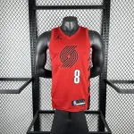2023/24 Portland Trail Blazers Jordan Edition Deni Avdija #8 Jersey | NBA Swingman Jersey