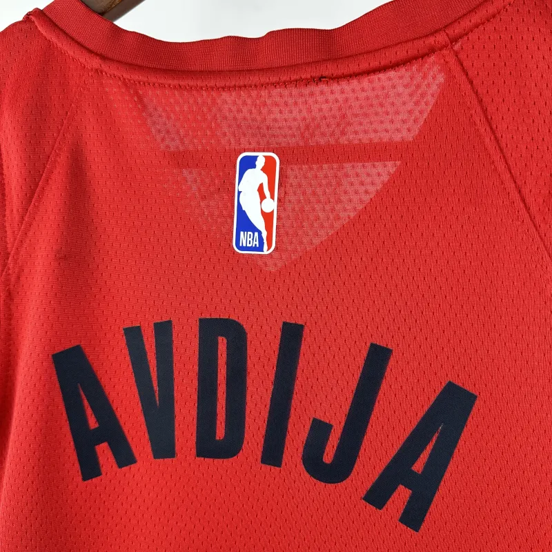 2023/24 Portland Trail Blazers Jordan Edition Deni Avdija #8 Jersey | NBA Swingman Jersey