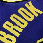 Camisa masculina Russell Westbrook #0 dos Los Angeles Lakers, Edição Jordan, 2023/24