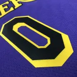 Camisa masculina Russell Westbrook #0 dos Los Angeles Lakers, Edição Jordan, 2023/24