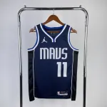 Camisa masculina Kyrie Irving Jordan Edition Dallas Mavericks 2023/24 #11 2023/24 Dallas Mavericks Jordan Edition Kyrie Irving #11 Camisola para homem