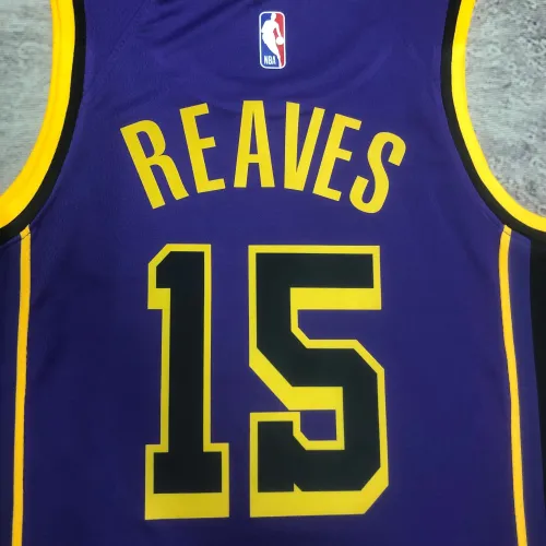 2023/24 Los Angeles Lakers Jordan Edition Austin Reaves #15 Men’s Jersey