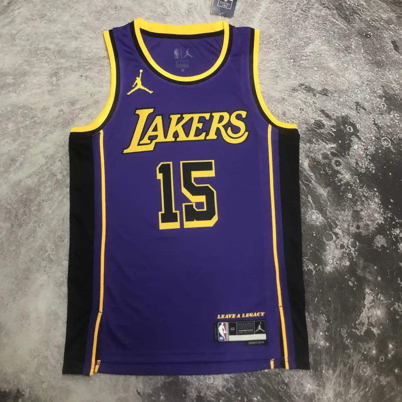 2023/24 Los Angeles Lakers Jordan Edition Austin Reaves #15 Men’s Jersey