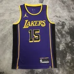 2023/24 Los Angeles Lakers Jordan Edition Austin Reaves #15 Men’s Jersey