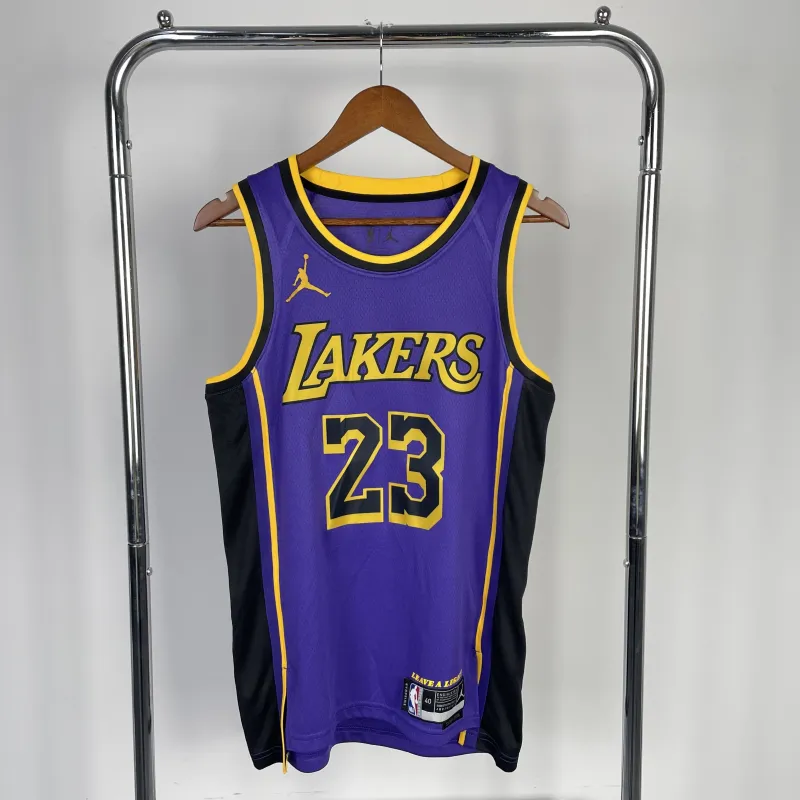 2023/24 Los Angeles Lakers Jordan Edition LeBron James #23 Men’s Jersey