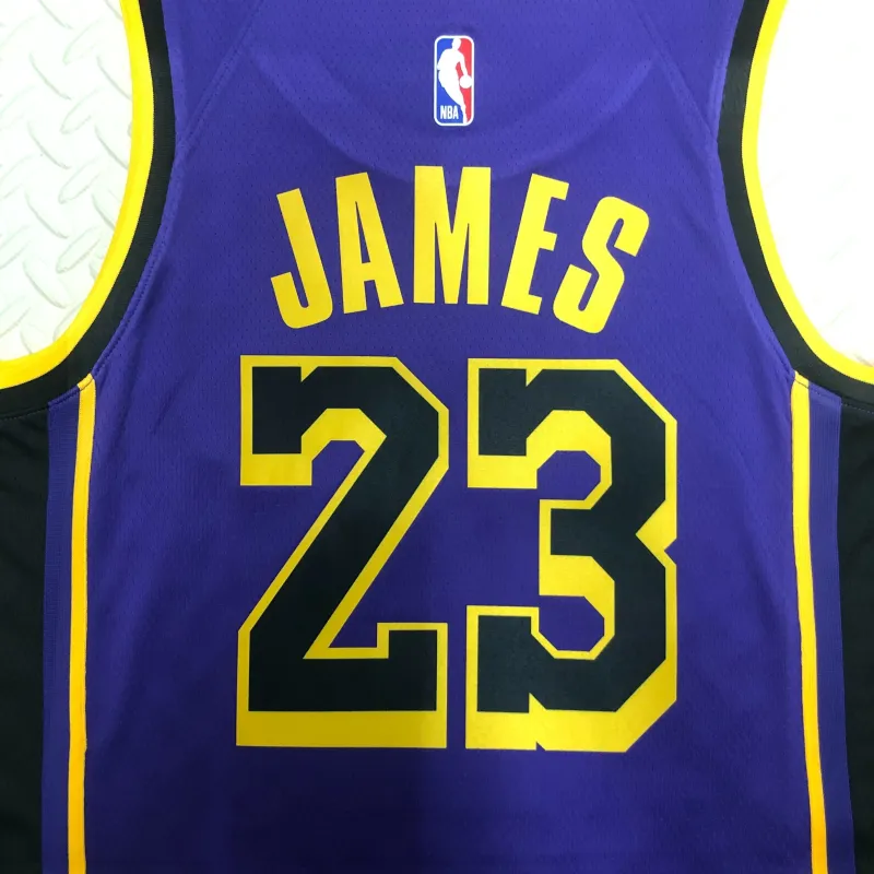 2023/24 Los Angeles Lakers Jordan Edition LeBron James #23 Men’s Jersey