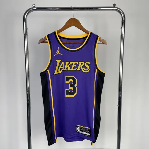 Camiseta Los Angeles Lakers 2023/24 Jordan Edition Anthony Davis #3, Hombre