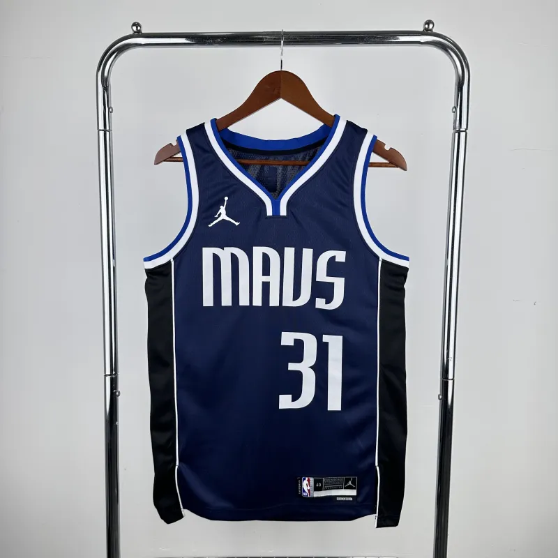 2023/24 Dallas Mavericks Jordan Edition Klay Thompson #31 Camisola para homem