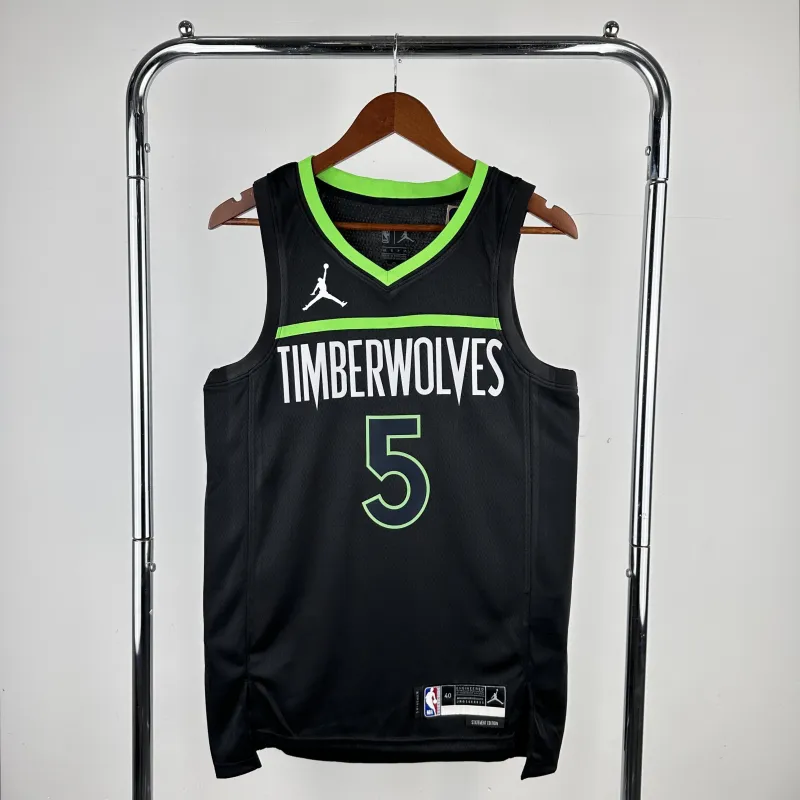 2023/24 Minnesota Timberwolves Anthony Edwards #5 Men’s Jersey