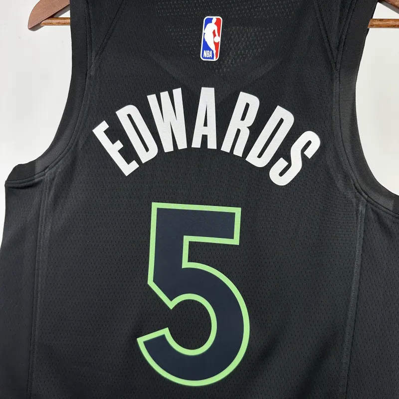 2023/24 Minnesota Timberwolves Anthony Edwards #5 Men’s Jersey