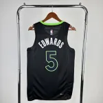 2023/24 Minnesota Timberwolves Anthony Edwards #5 Men’s Jersey