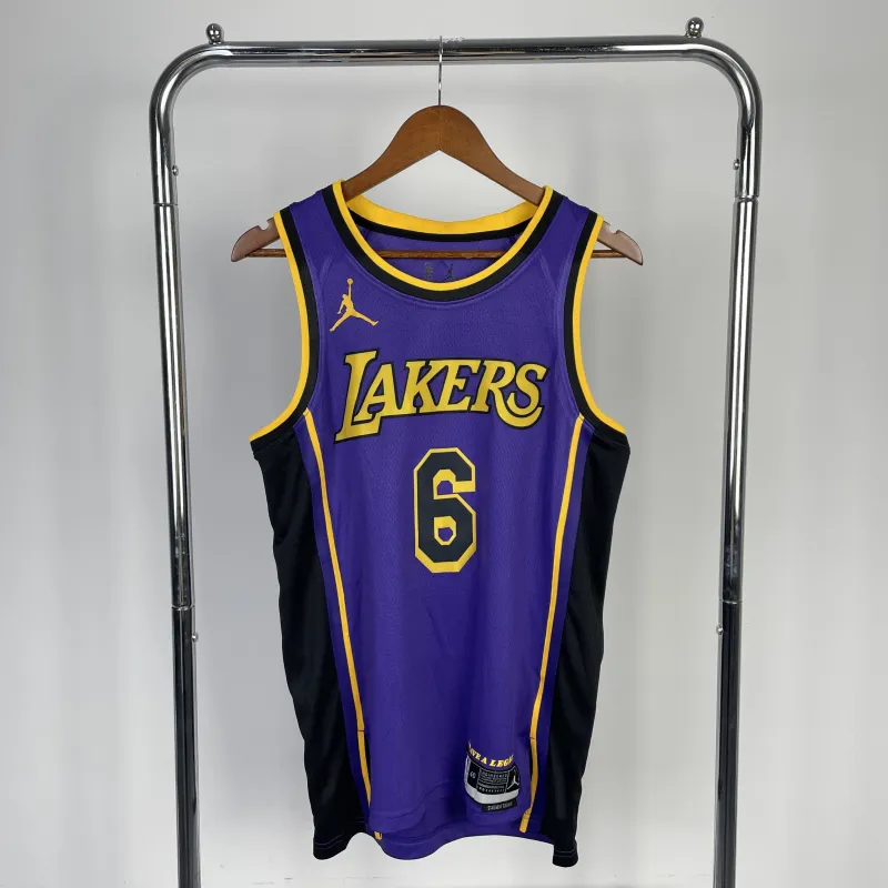 2023/24 Los Angeles Lakers Jordan Edition LeBron James #6 Men’s Jersey