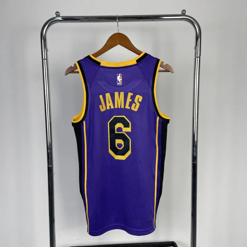 2023/24 Los Angeles Lakers Jordan Edition LeBron James #6 Men’s Jersey