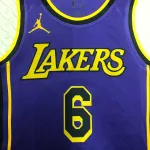2023/24 Los Angeles Lakers Jordan Edition LeBron James #6 Men’s Jersey