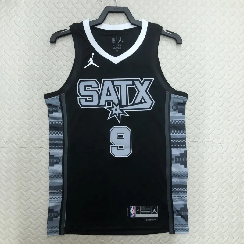 2023/24 San Antonio Spurs Jordan Edition Tony Parker #9 Jersey | NBA Swingman Jersey