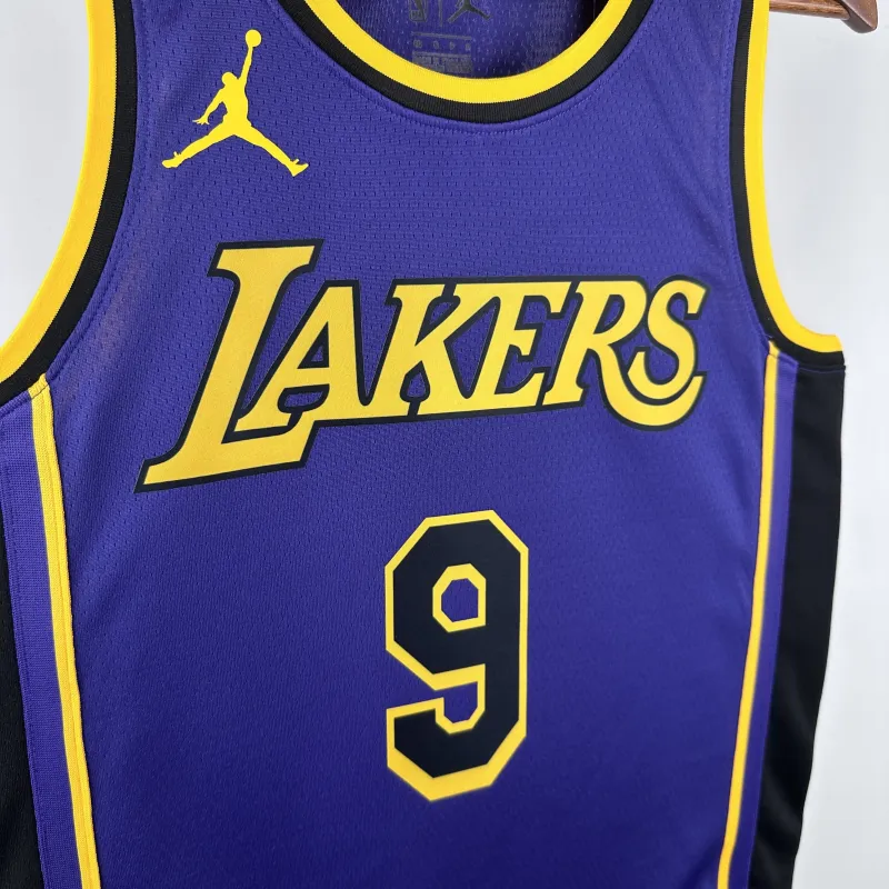 2023/24 Los Angeles Lakers Jordan Edition Bronny James #9 Men's Jersey