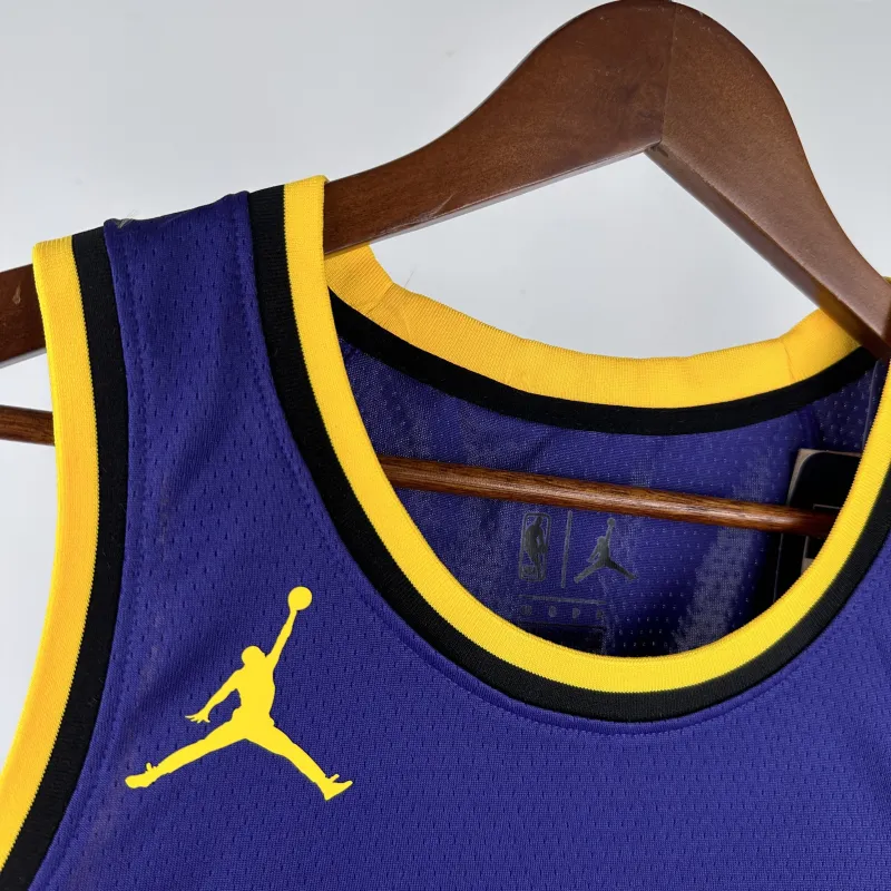 2023/24 Los Angeles Lakers Jordan Edition Bronny James #9 Men's Jersey