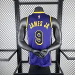2023/24 Los Angeles Lakers Jordan Edition Bronny James #9 Men's Jersey